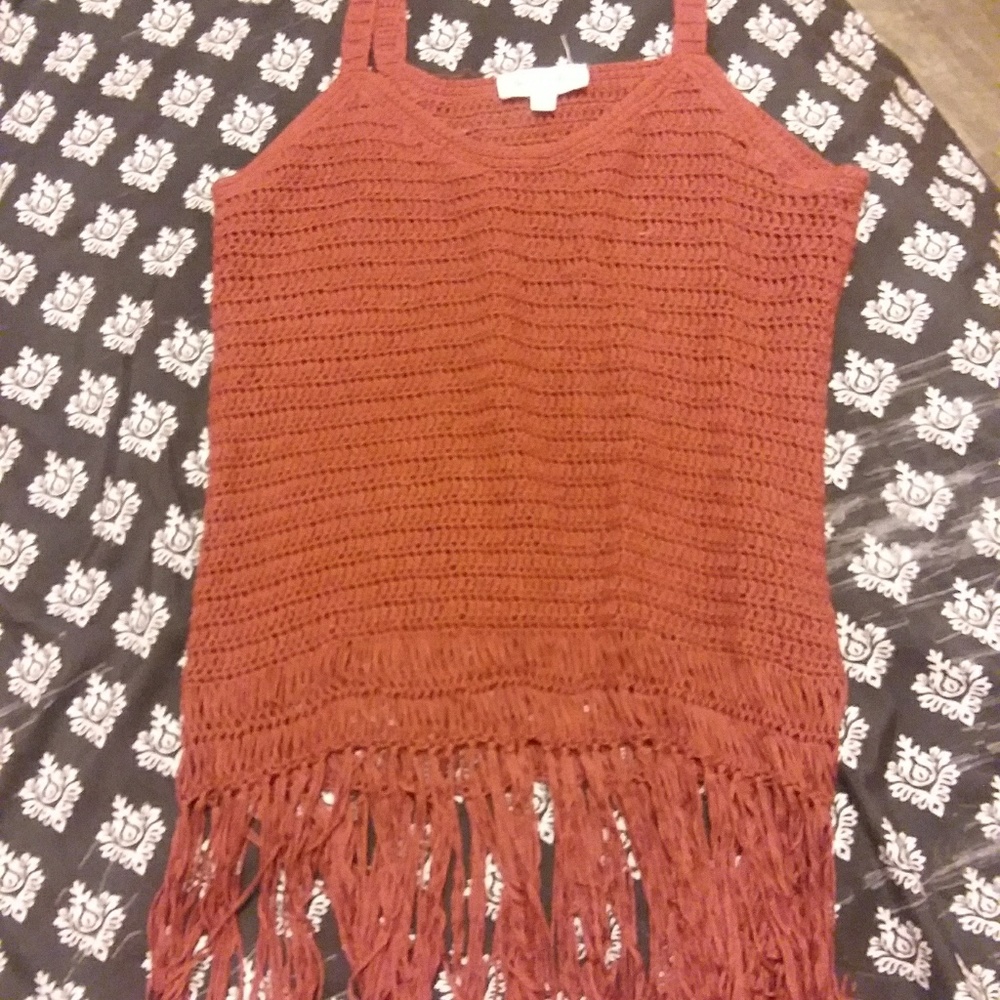 Fringe Crop Top